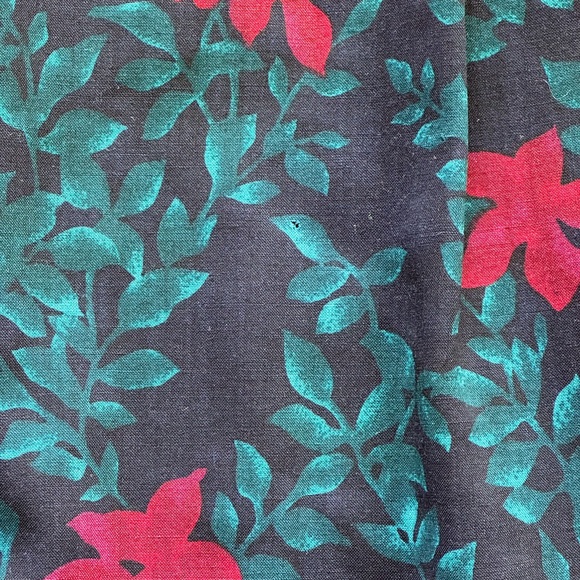 Vintage ORVIS navy, green & red 100% WOOL skirt w pockets (XS/S/vintage size 8) - Picture 10 of 11